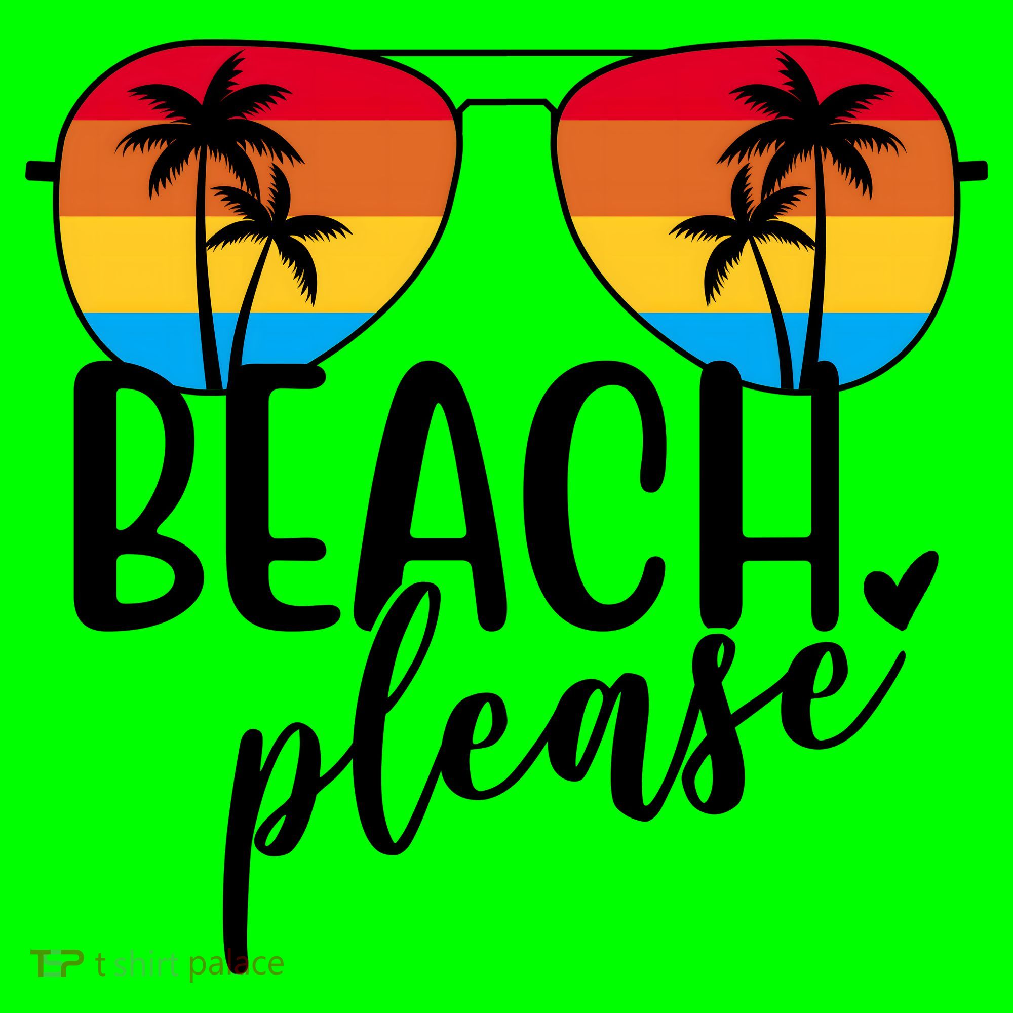 Beach Please Summer Sunset Mousepad