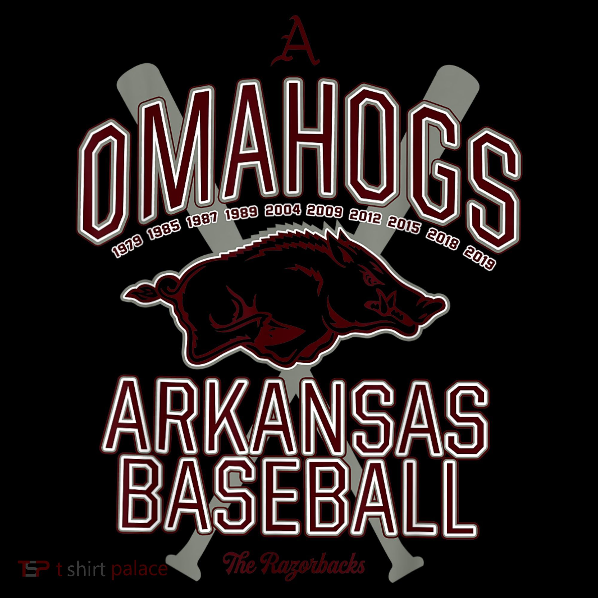 Baseball Pig Shirt Arkansas Fan Omahogs Bucket Hat