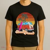 Beach Please Sunset Vintage T-Shirt thumb 3
