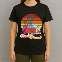 Beach Please Sunset Vintage T-Shirt thumb 4