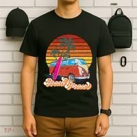 Beach Please Sunset Vintage T-Shirt thumb 6
