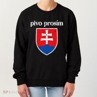 Beer Please Slovak Slovakia Flag Pride Pivo ProsíM Women's Sweatshirt thumb 0