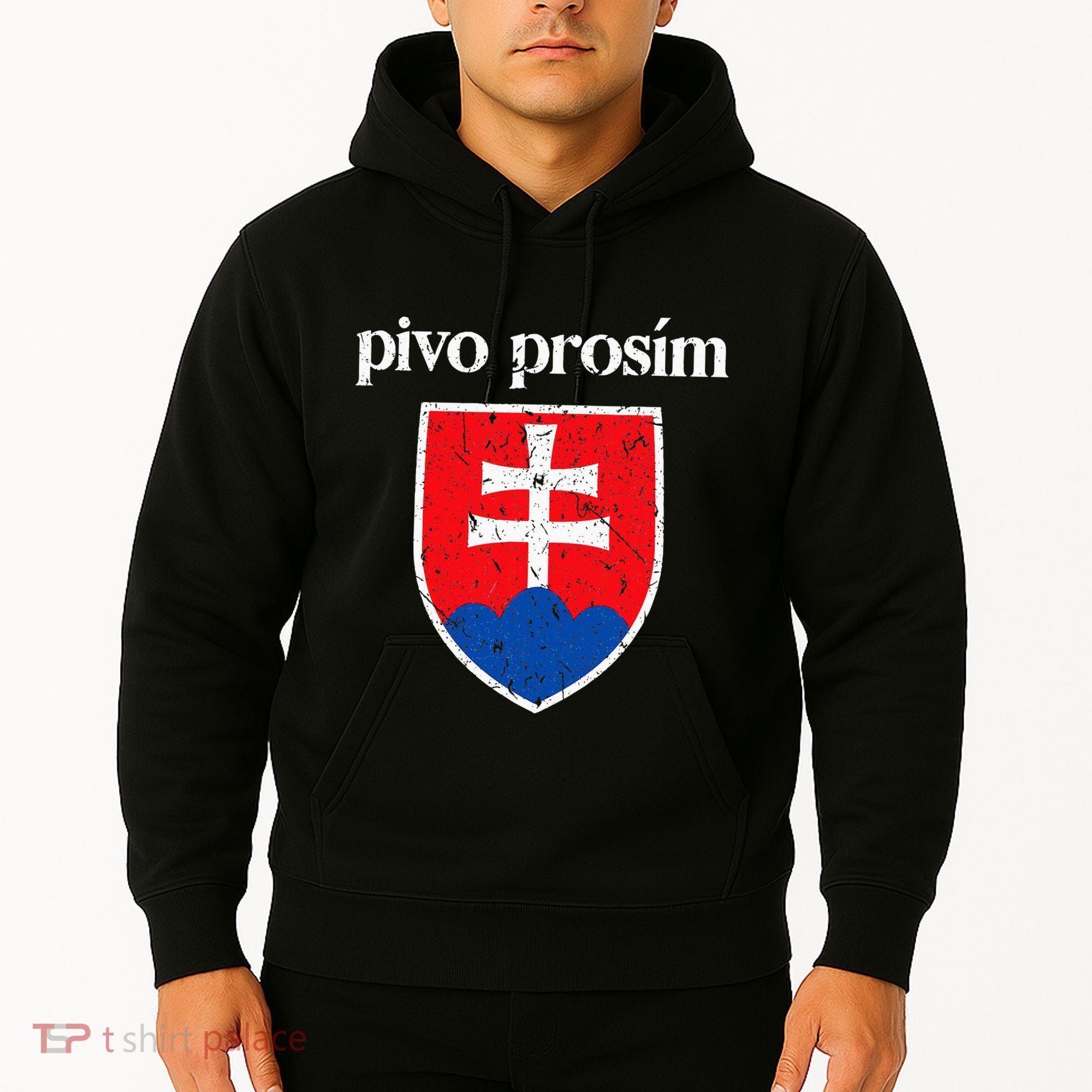 Beer Please Slovak Slovakia Flag Pride Pivo ProsíM Hoodie