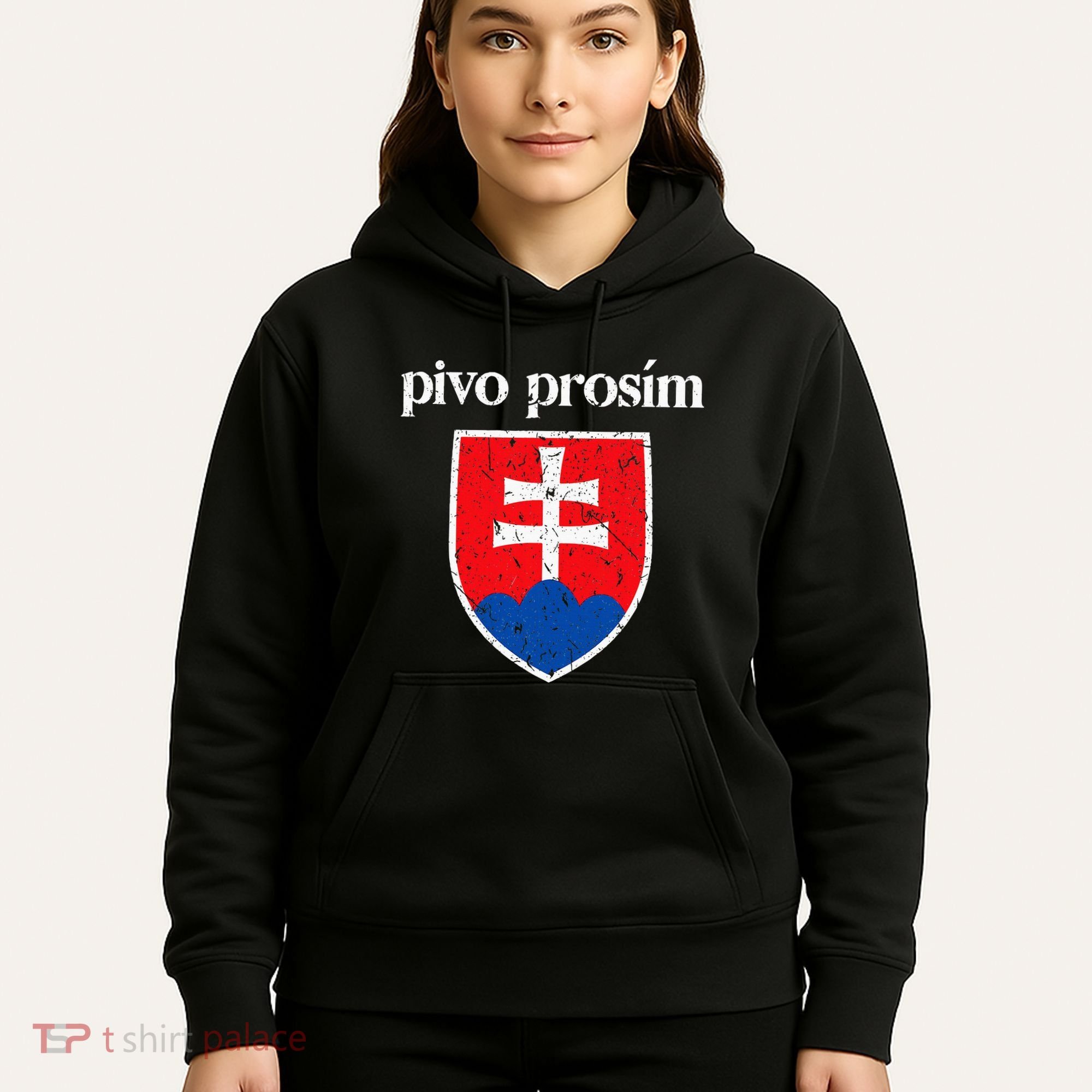 Beer Please Slovak Slovakia Flag Pride Pivo ProsíM Hoodie