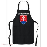 Beer Please Slovak Slovakia Flag Pride Pivo ProsíM Apron thumb 0