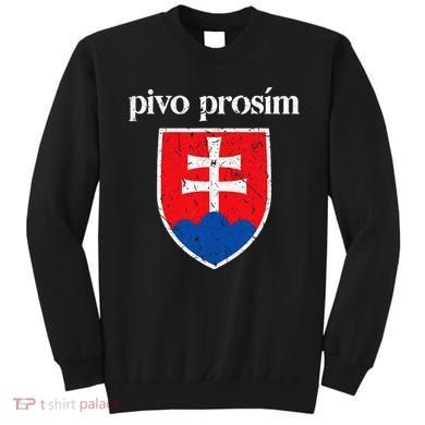 Beer Please Slovak Slovakia Flag Pride Pivo ProsíM Sweatshirt