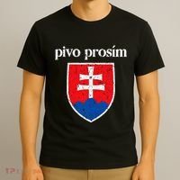 Beer Please Slovak Slovakia Flag Pride Pivo ProsíM T-Shirt thumb 3