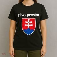 Beer Please Slovak Slovakia Flag Pride Pivo ProsíM T-Shirt thumb 4