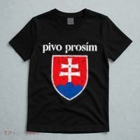 Beer Please Slovak Slovakia Flag Pride Pivo ProsíM T-Shirt thumb 5