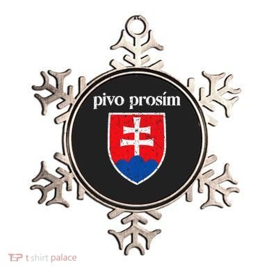 Beer Please Slovak Slovakia Flag Pride Pivo ProsíM Ornament