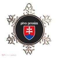 Beer Please Slovak Slovakia Flag Pride Pivo ProsíM Ornament thumb 0