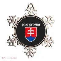 Beer Please Slovak Slovakia Flag Pride Pivo ProsíM Ornament thumb 0