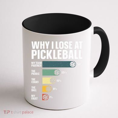 Best Pickleball Sport Pickleball Player Coffee Mug back
