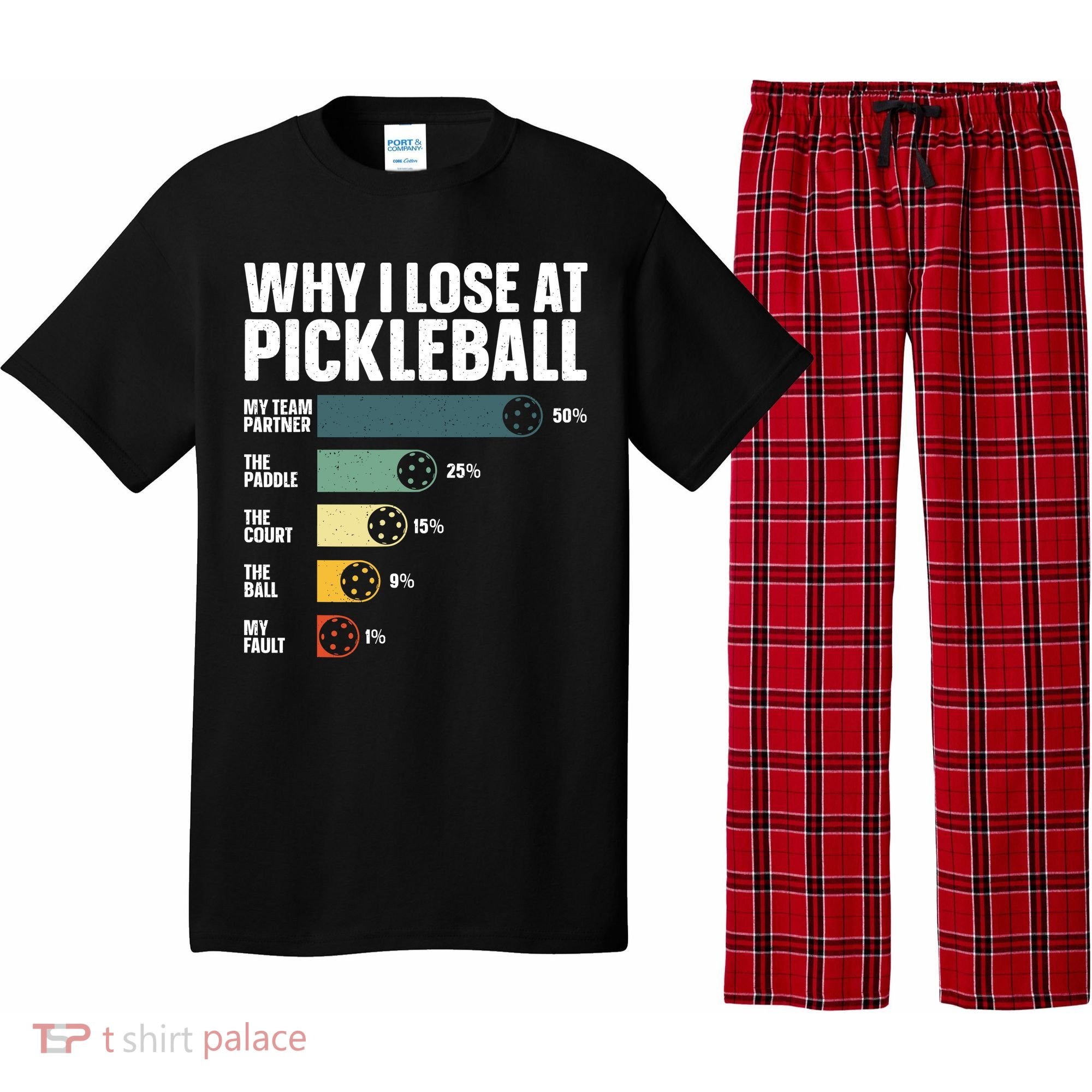 Best Pickleball Sport Pickleball Player Pajama Set