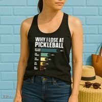Best Pickleball Sport Pickleball Player Women's Tank Top thumb 2