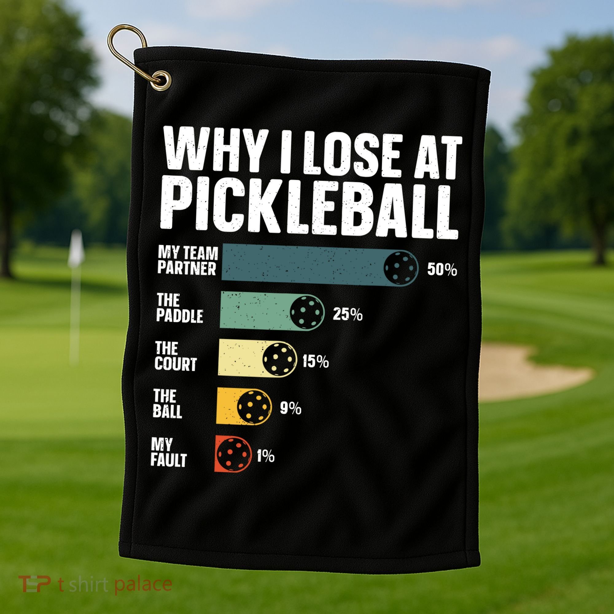 Best Pickleball Sport Pickleball Player Golf Towel