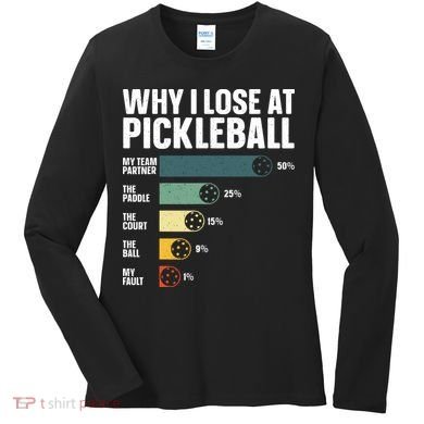 Best Pickleball Sport Pickleball Player Women's Long Sleeve Shirt