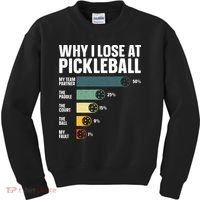 Best Pickleball Sport Pickleball Player Kids Sweatshirt thumb 0