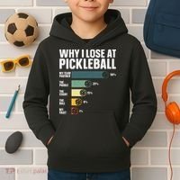 Best Pickleball Sport Pickleball Player Kids Hoodie thumb 2