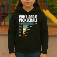 Best Pickleball Sport Pickleball Player Kids Hoodie thumb 3