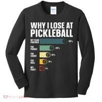 Best Pickleball Sport Pickleball Player Kids Long Sleeve Shirt thumb 0