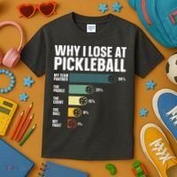 Best Pickleball Sport Pickleball Player Kids T-Shirt thumb 3
