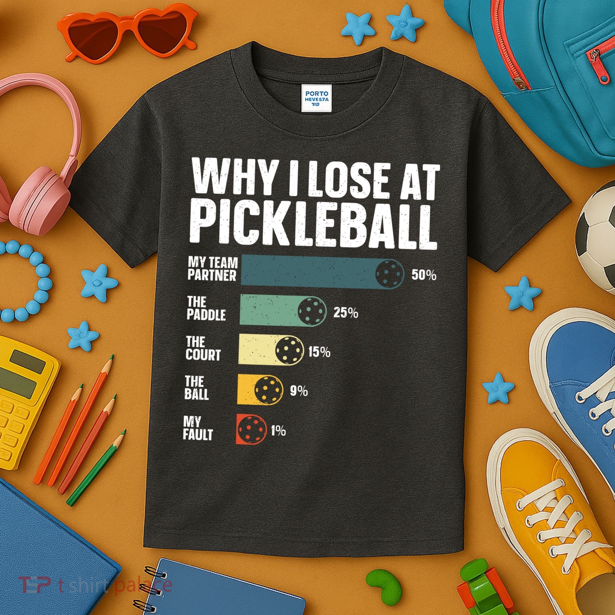 Best Pickleball Sport Pickleball Player Kids T-Shirt