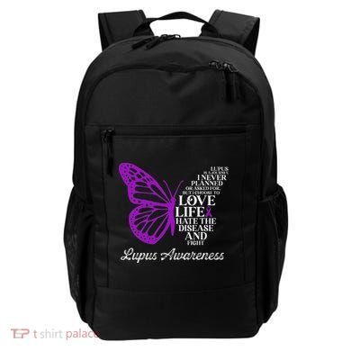 Butterfly Purple Systemic Lupus Erythematosus Awareness Backpack