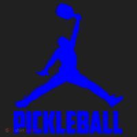 Blue Pickleball Sports Logo Women's Sweatshirt thumb 2