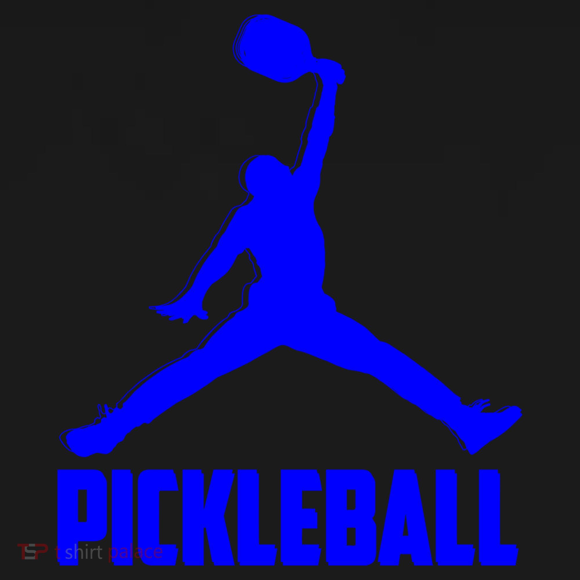 Blue Pickleball Sports Logo Backpack
