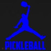 Blue Pickleball Sports Logo Tote Bag thumb 4