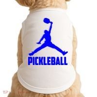 Blue Pickleball Sports Logo Doggie Tank thumb 0