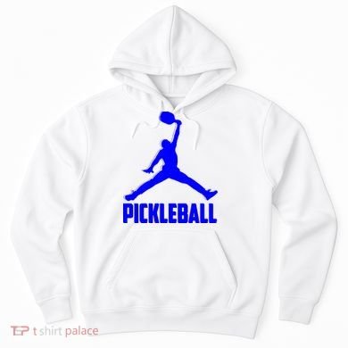 Blue Pickleball Sports Logo Hoodie