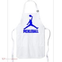 Blue Pickleball Sports Logo Apron thumb 0