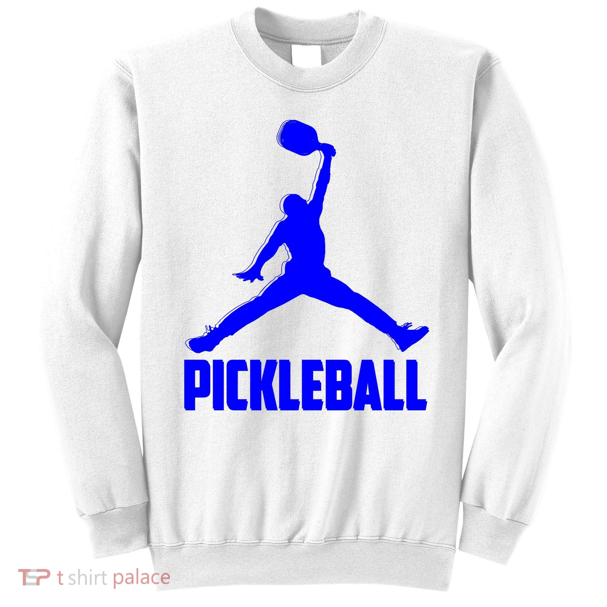 Blue Pickleball Sports Logo Sweatshirt