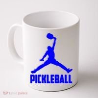 Blue Pickleball Sports Logo Coffee Mug thumb 0