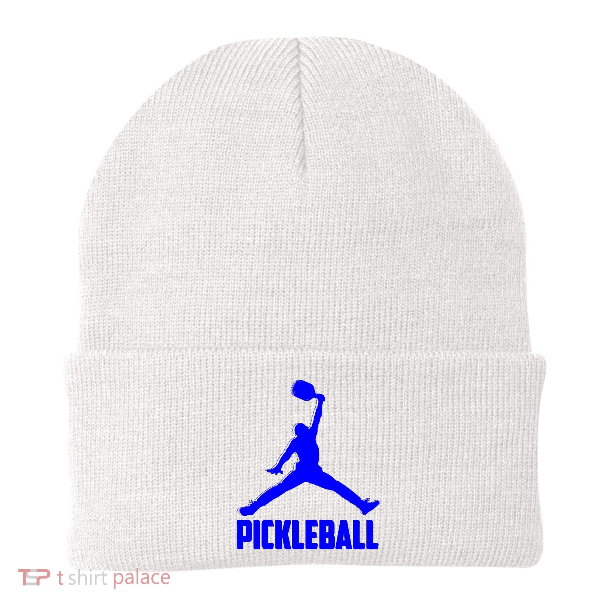 Blue Pickleball Sports Logo Beanie