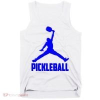 Blue Pickleball Sports Logo Tank Top thumb 0