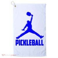 Blue Pickleball Sports Logo Golf Towel thumb 0