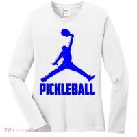 Blue Pickleball Sports Logo Women's Long Sleeve Shirt thumb 0