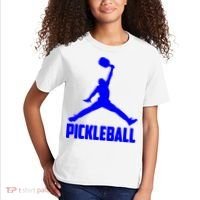Blue Pickleball Sports Logo Kids T-Shirt thumb 2