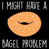Bagel Problem Saying Bagels Funny Bagel Lover Baking Gift Pajama Set thumb 2