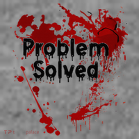 Bloody Problem Solved Halloween Toddler Hoodie thumb 2
