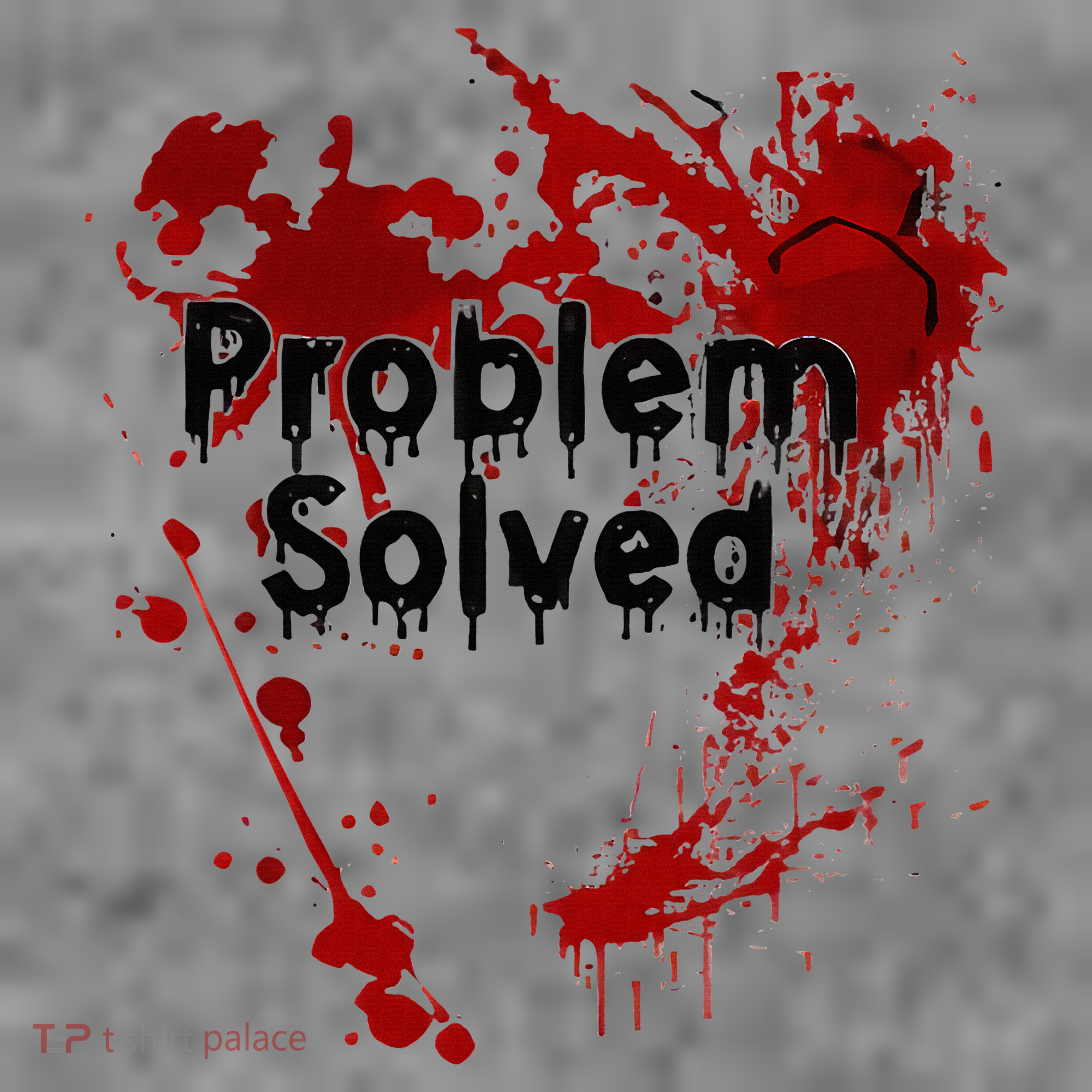 Bloody Problem Solved Halloween Toddler Hoodie
