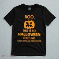 Boo Pumpkin Sarcastic Funny Halloween Costume T-Shirt thumb 5