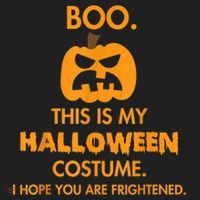 Boo Pumpkin Sarcastic Funny Halloween Costume Beanie thumb 2