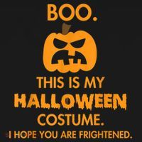 Boo Pumpkin Sarcastic Funny Halloween Costume Coaster thumb 2