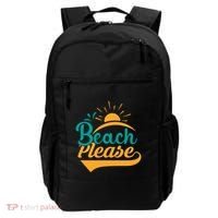 Beach Please Summer Sun Gift Backpack thumb 0