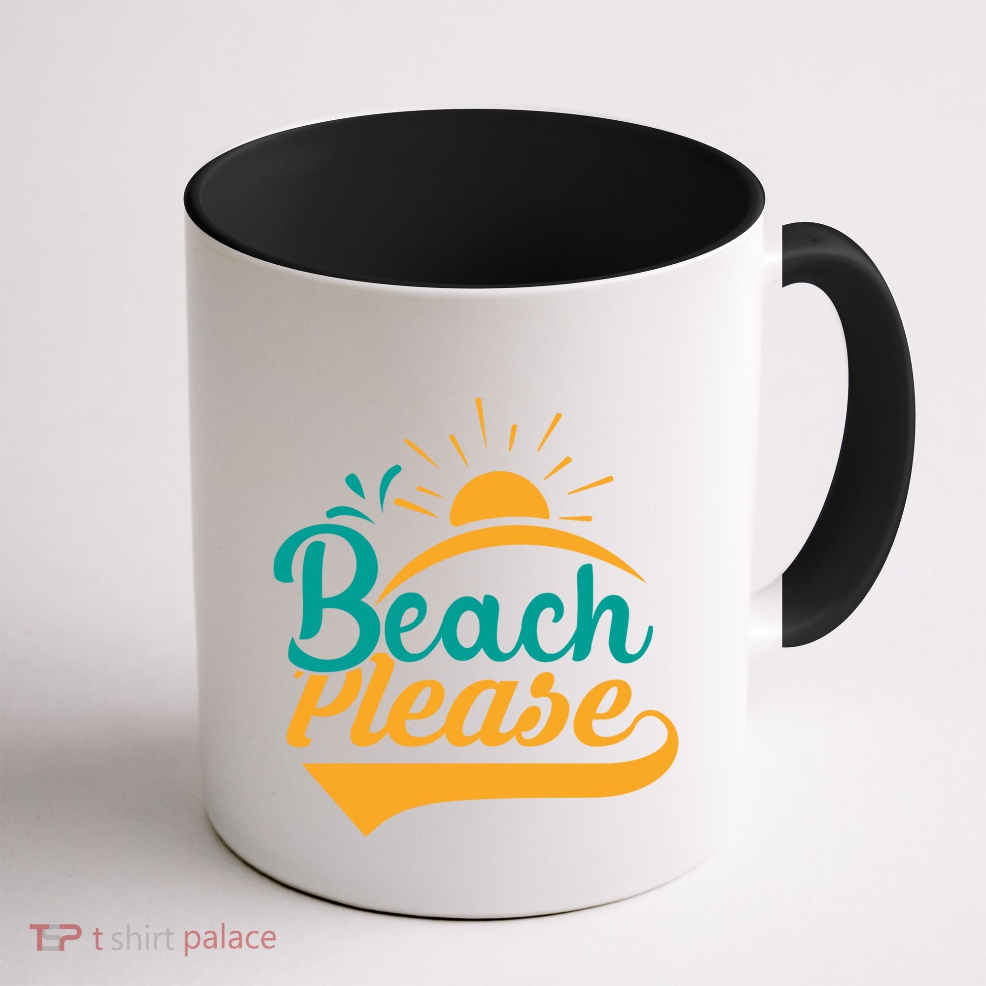 Beach Please Summer Sun Gift Coffee Mug