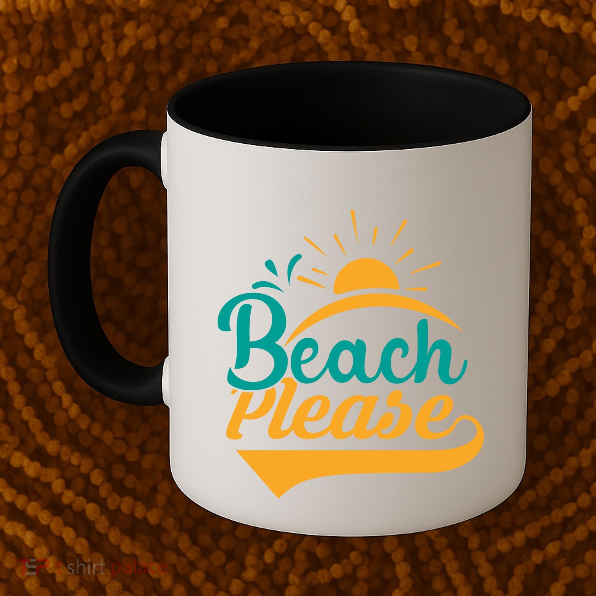 Beach Please Summer Sun Gift Coffee Mug